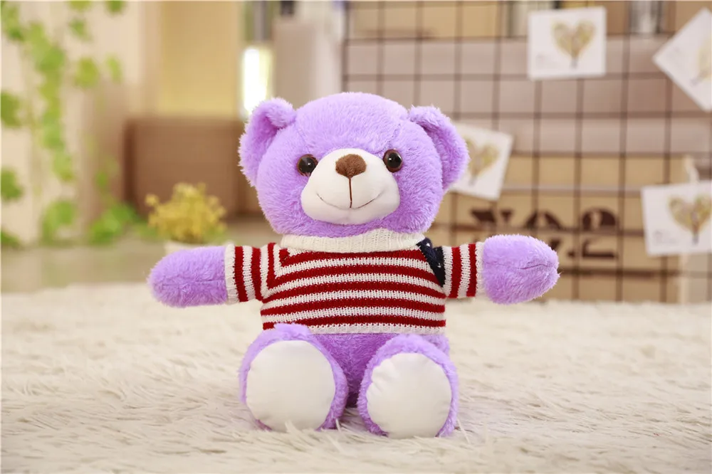 Babynew toys 35 см милый Мишка Тедди мягкая милая плюшевая кукла медведь животное кукла игрушка чучело-игрушка медвежонок детская игрушка подарок на день рождения