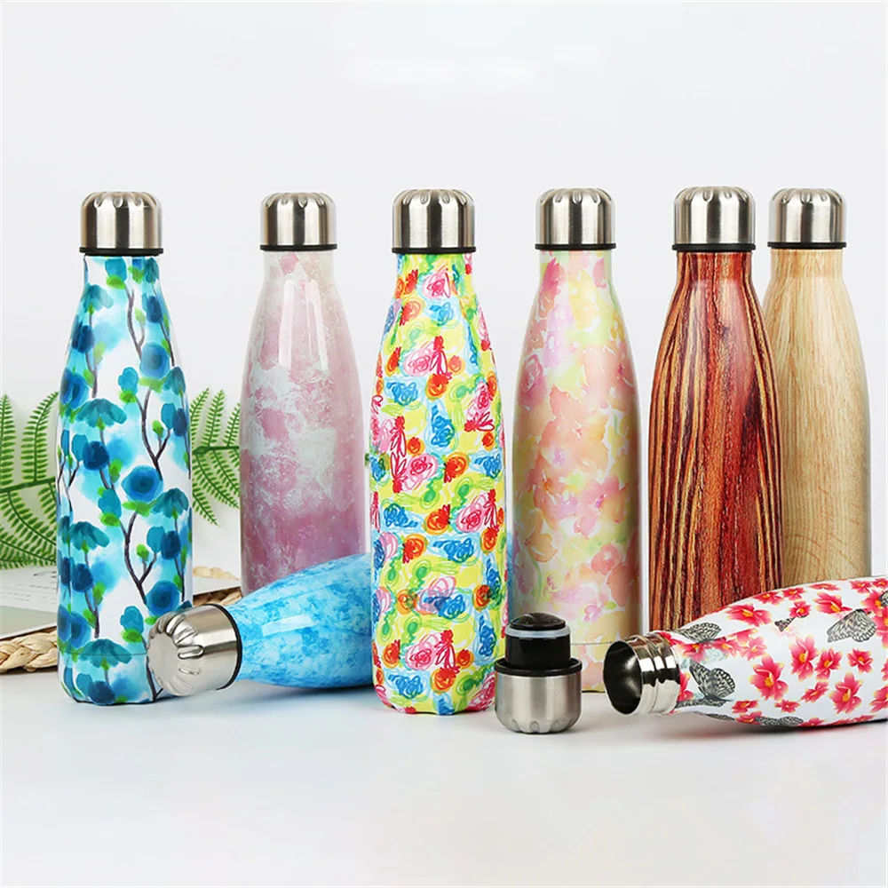 

Creative Sport Water Bottle BPA free Coffee Cup Stainless Steel Beer Tea Drink Bottle Portable Travel Gym Vacuum Thermos Bottle