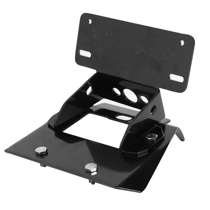 

Motorsports License Number Plate Excellent Aluminum Alloy Holder Fender Eliminator Kit for Honda Black Strong Appearance