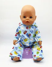 43cm Zapf Baby Born Doll Clothes All kinds of style clothes children Christmas gift free shipping