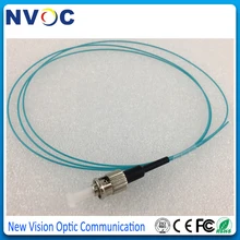 20 шт./лот, мм, OM3-150, ST/UPC Волоконно-оптическая косичка, симплексный ПВХ 0,9 мм 1 метр, ST многомодовая волоконно-оптическая косичка