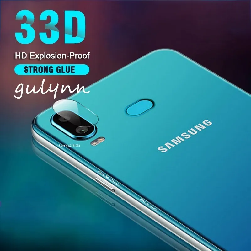 Закаленное стекло для объектива задней камеры Samsung galaxy A 10 20 30 40 50 60 70 33D Защитная