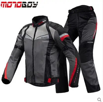 Новые MOTOBOY Riding Tribe летние дышащие мотоциклетные наборы Защитная куртка+ штаны Ridi по EMS