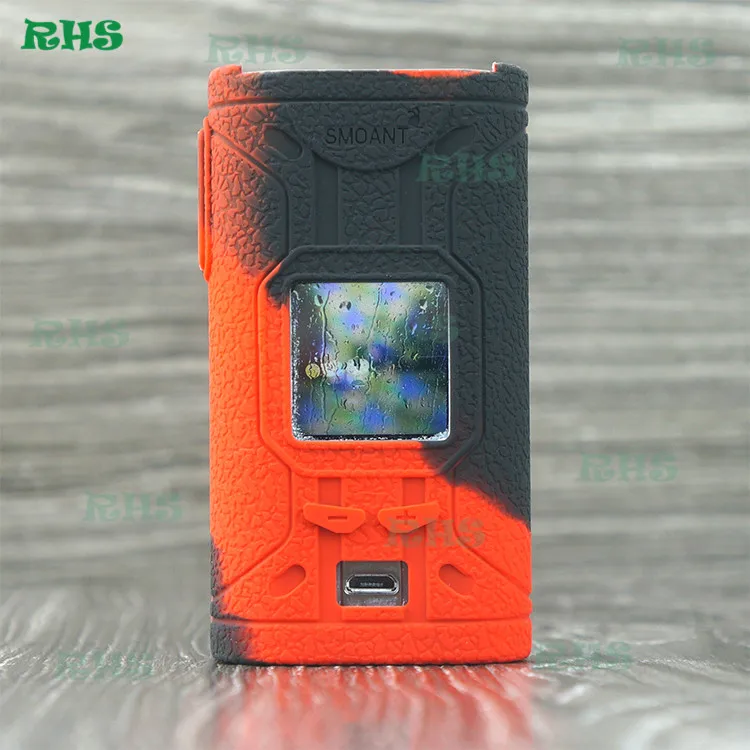 

2pcs RHS New arrival Silicone Case Cover for Smoant cylon tc 218W colourful high quality from China factory free shipping