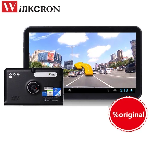 

7" Touch Car GPS Android 5.0 DVR Camera FHD 1080p DVR video Recorder camcorder WIFI Truck vehicle gps navigation 16GB Free map