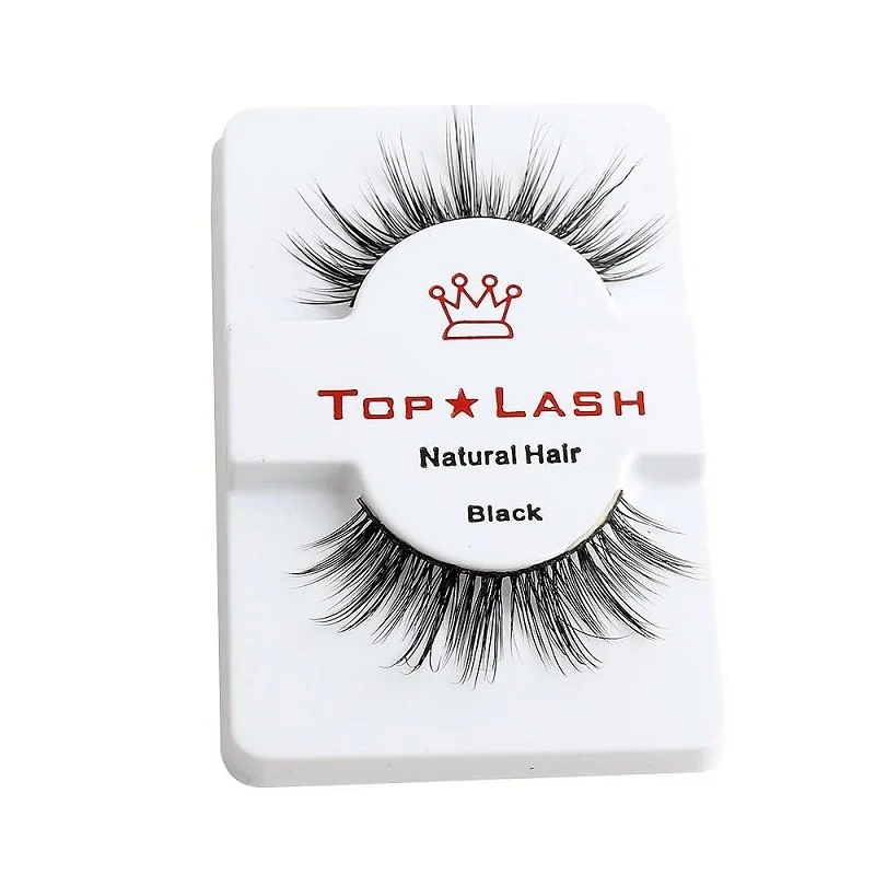 

3D 100% MINK LUXURY FALSE LASHES Human Hair Flutter Wispy False Lashes