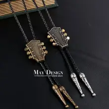 Ковбойские Галстуки Bolo для мужчин один продукт металлическое Ожерелье Веревка из полиуретана галстук-бабочка