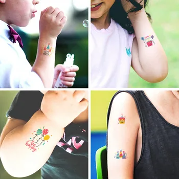 

Kids 26pcs DIY Cartoon Animal Sea Life Inking Inkpad Self-ink Stamp with 10 Sheets Tattoo Sticker with 50 Sheets Stickers Toy