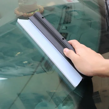 

Car Washer Scraper Rubber Glass Window Cleaning Brush Mirror Window Wiper Auto Care Wiper Cleaner Blade Windshield Wash Tools
