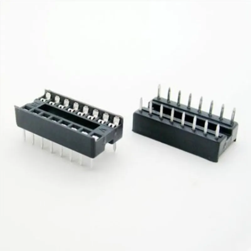 

10pcs IC Sockets DIP6 DIP8 DIP14 DIP16 DIP18 DIP20 DIP28 DIP40 pins Connector DIP Socket 6 8 14 16 18 20 24 28 40 pin