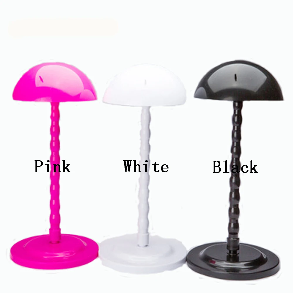 2018New Star Wig Stand Portable Foldable Wig Holder Support Display Stand Hair Accessories Mushroom Type 3 Colors 2018New Star Wig Stand Portable Foldable Wig Holder Support Display Stand Hair Accessories Mushroom Type 3 Colors