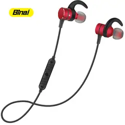 Binai A1pro bluetooth 4,2 наушники Беспроводной CVC шумоподавляющий наушник с микрофоном Водонепроницаемый Наушники Для Спортивного Бега для Iphone f