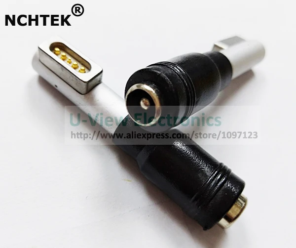 NCHTEK DC 5.5x2.1mm Female to 5pin Power Adapter For Apple Laptop Connector/Free Shipping/1PC | Электроника