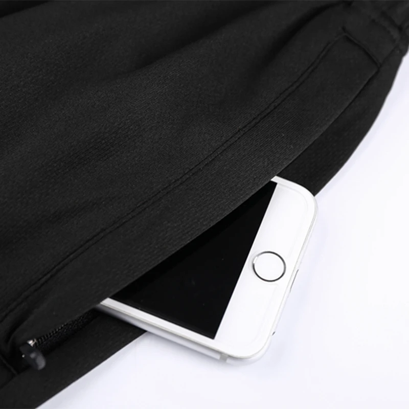 FANNAI Men Sports Running Shorts Training Soccer Tennis Workout GYM Quick Dry breathable Outdoor Jogging Shorts With Zip pocket