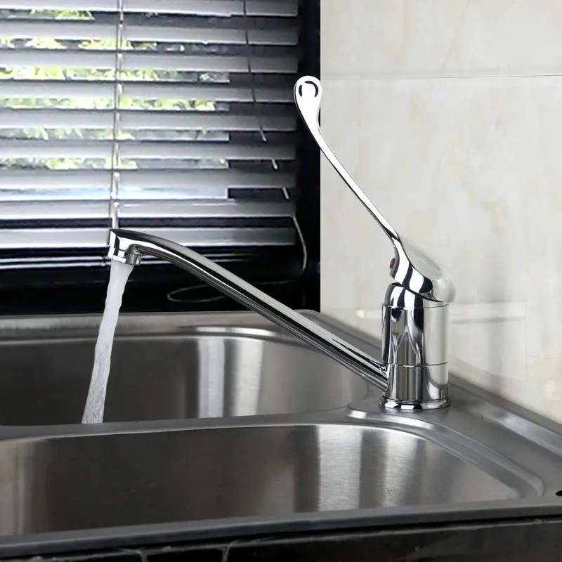 Bathroom Chrome Brass Faucet Luxury Sink Mixer Tap 8710 torneira Deck Mounted Hot Cold Kitchen Mixer
