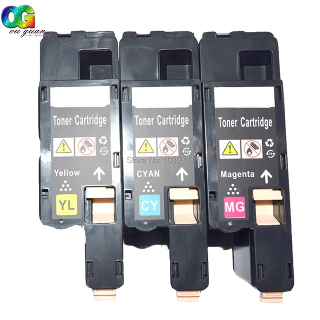 Best Price 3PK 6010 Color Toner Cartridge Cyan Magenta Yellow Comaptible For Xerox Phaser 6000 6010 Best Price 3PK 6010 Color Toner Cartridge Cyan Magenta Yellow Comaptible For Xerox Phaser 6000 6010