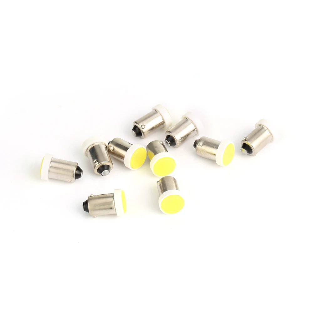 10 шт. T4W BA9S COB 6SMD Автомобильный светодиодный свет лампы Комплект дневного противотуманная фара белый 12V интерьерная лампа авто для BMW E60 E90