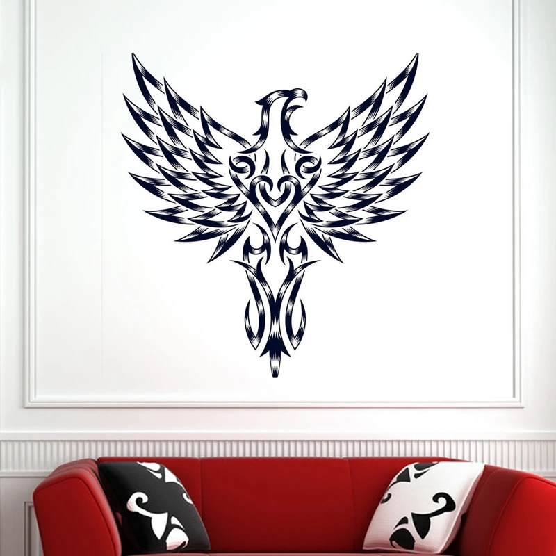DCTAL Skull Halloween Hawk Sticker Punk Death Decal Devil Poster Name Car Window Art Wall Decals Parede Decor Mural