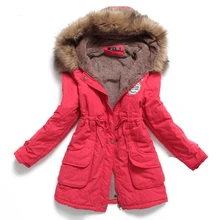 Veste d'hiver mi-longue épaisse, grande taille 4XL, manteau d'extérieur à capuche, parka en coton, pardessus