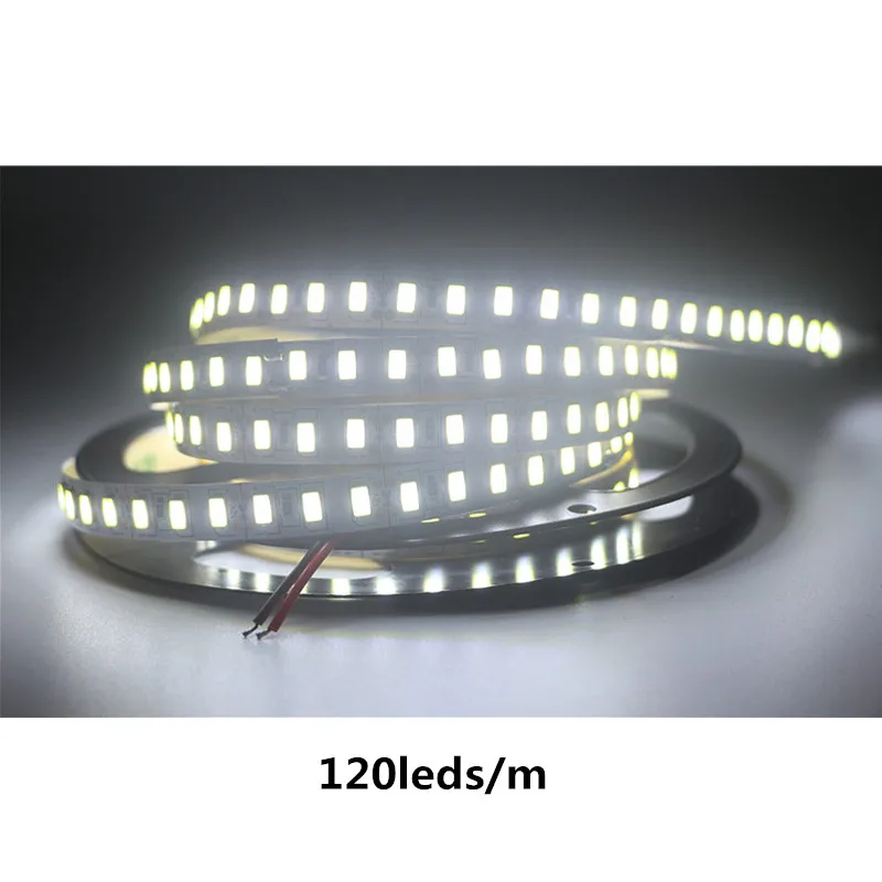 DC 12 В супер яркая SMD 5630 5730 лампа IP20 Гибкая ленточная Светодиодная лента 60