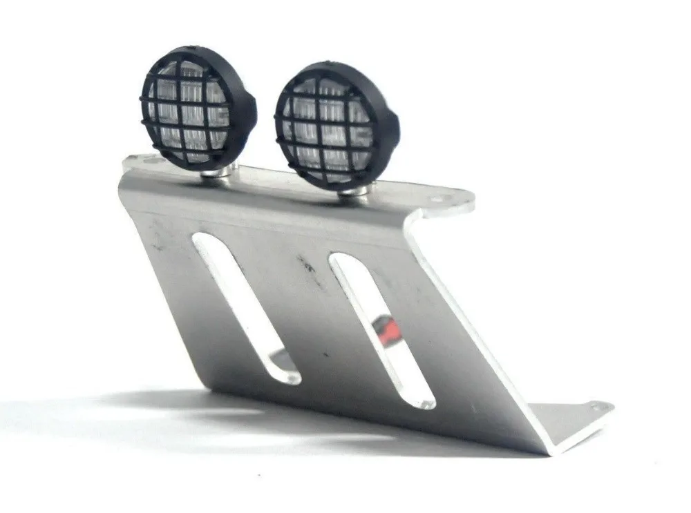 Alloy Fender Bumper /LED Lights Bar (2 leds) For CW 01 Tamiya Midnight