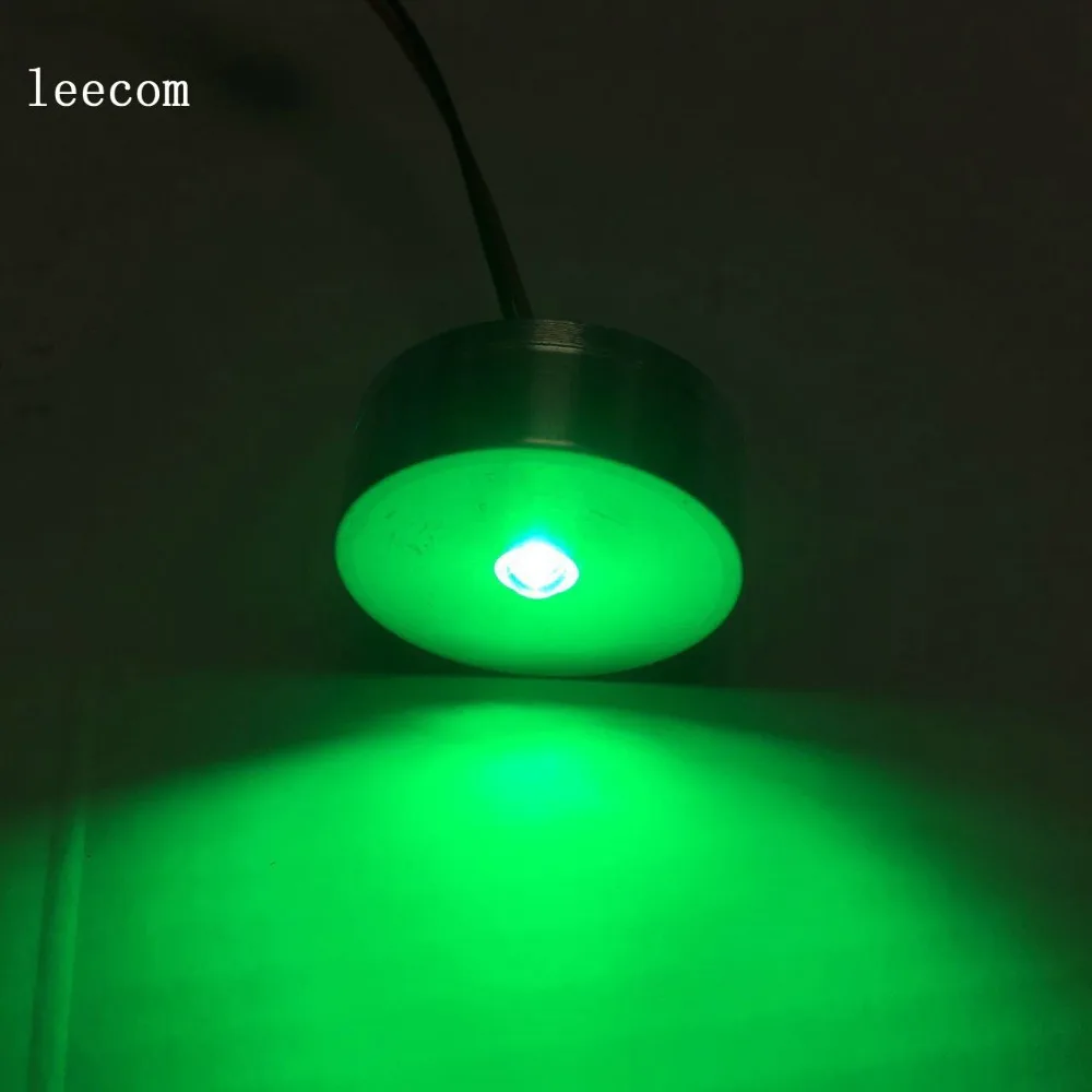 

10pcs/lot LED Mini Cabinet Downlight 1W diameter 30mm dc12v silver Frame Recessed Ceiling No Flicker Spot Lights For Home