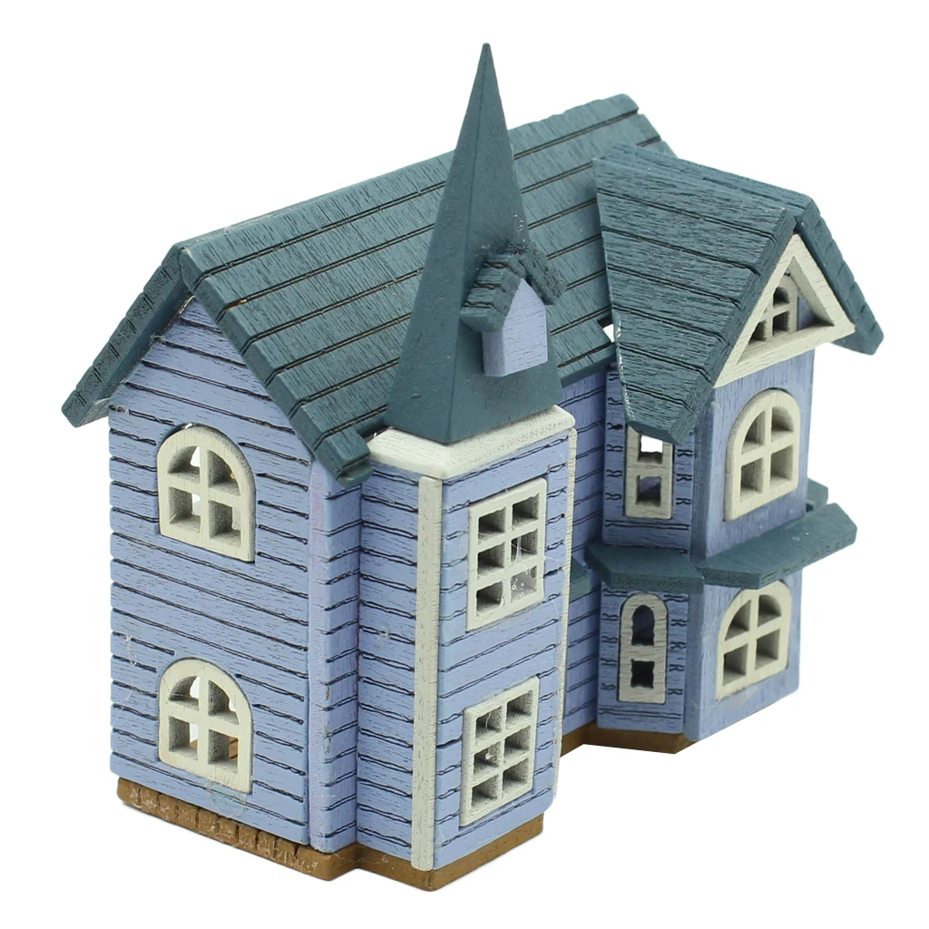 

MagiDeal 3D Puzzle DIY Dollhouse Assembly Kit Dollhouse Decoration for Kids