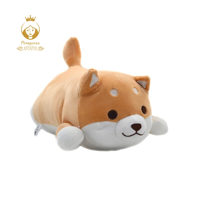 1PCS Cute Shiba Inu Plush Stuffed Toys Super Soft Chai