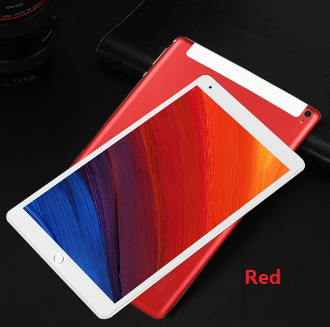 Red 10,1 дюймов планшетный ПК четырехъядерный Мощный Android 3 ГБ ОЗУ 32 Гб ПЗУ IPS две sim-карты телефонный звонок вкладка телефон ПК планшеты - Комплект: Red
