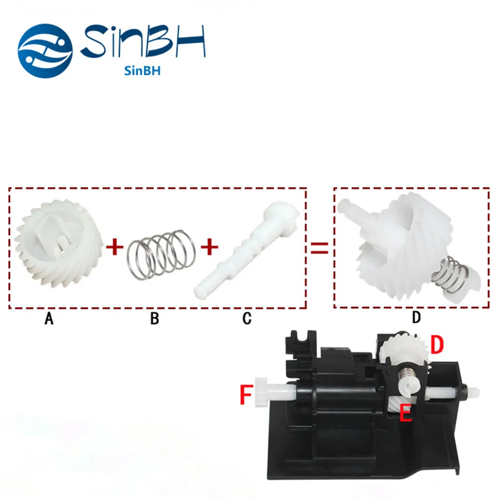 Контейнер привода вала для Kyocera FS 1020 1120 1025 1125 1040 1060 1041 MFP DN 5X 2M202380 2M202420 FS1040 FS1060 Gear