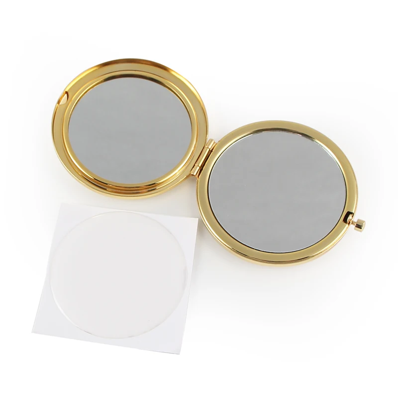 Hollow Light Gold Compact Mirror18410-3 (7)