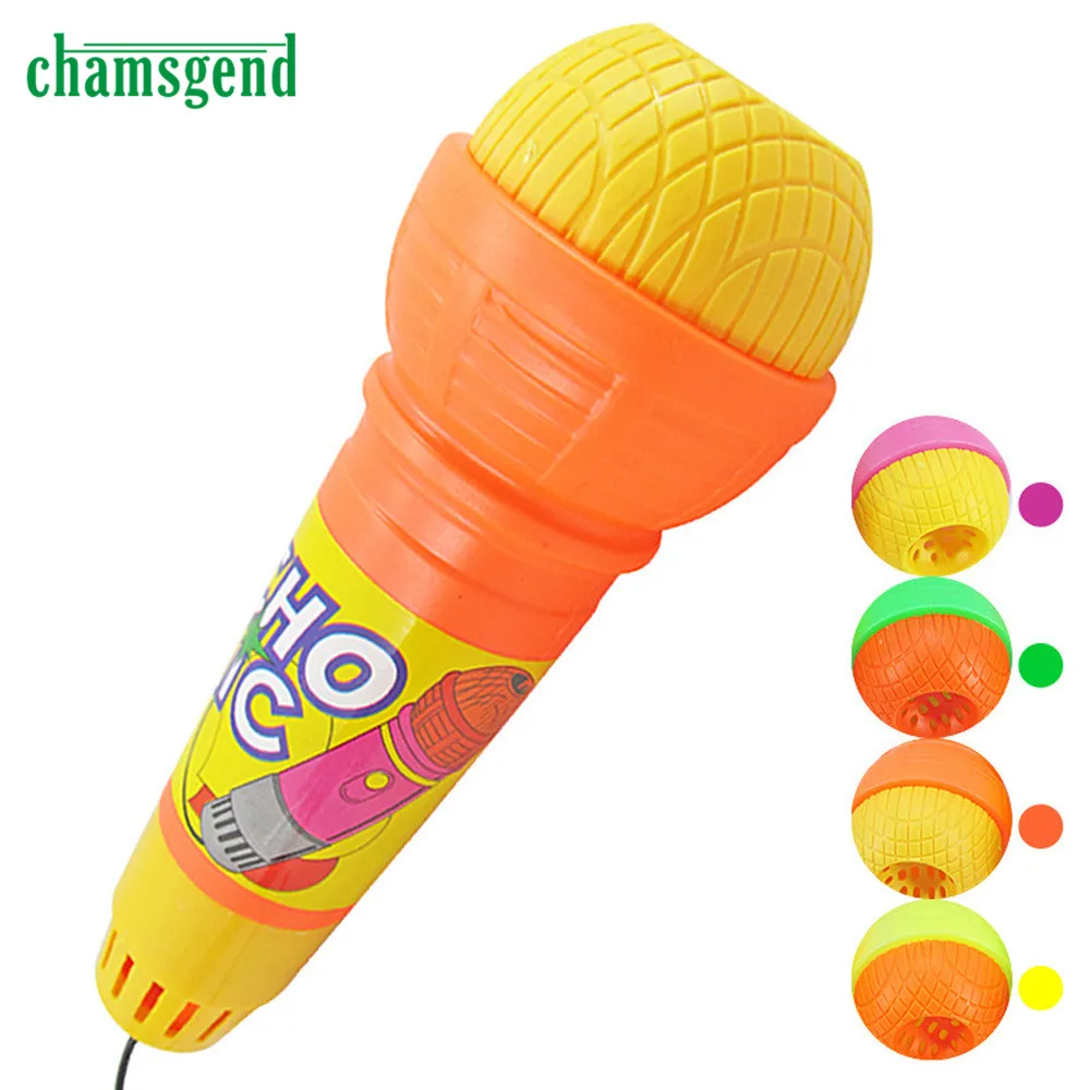 

2019 New Echo Microphone Mic Voice Changer Toy Gift Birthday Present Kids Party Song educational toys kids L810