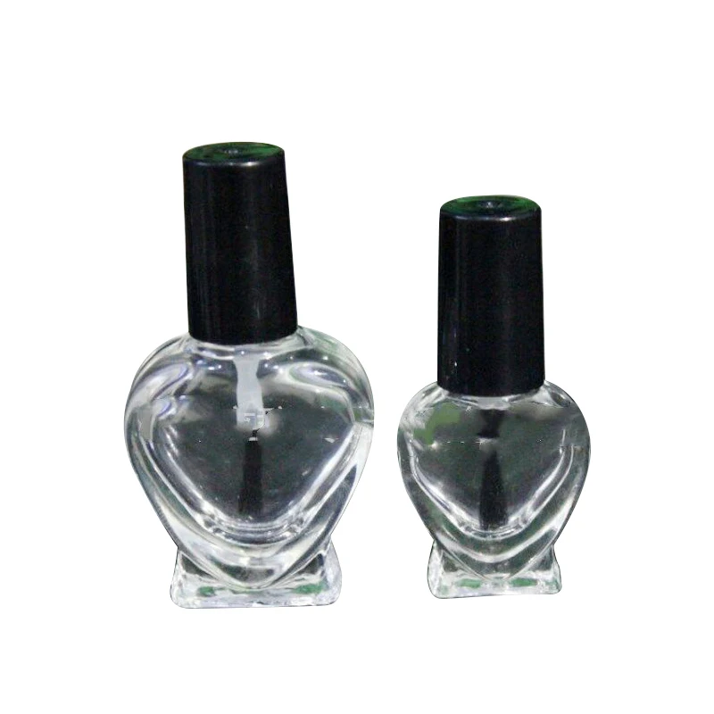 

10Pcs/lot 5ml/10ml DIY Empty Nail polish Bottle Tube with Cap Clear Containers Make Up Tool New Arrivals Hot