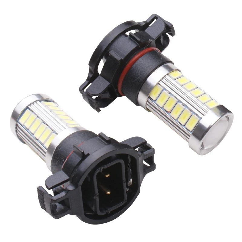RXZ 2 шт. H16 led 5202 33SMD 5630 Светодиодные автомобильные лампочки для противотуманных фар