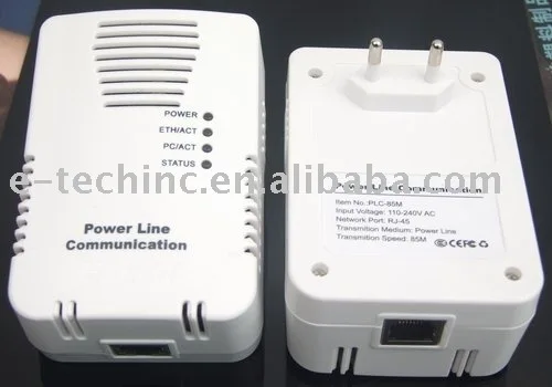 200Mbps power line communication modem,PLC modem,home plug adapter-in