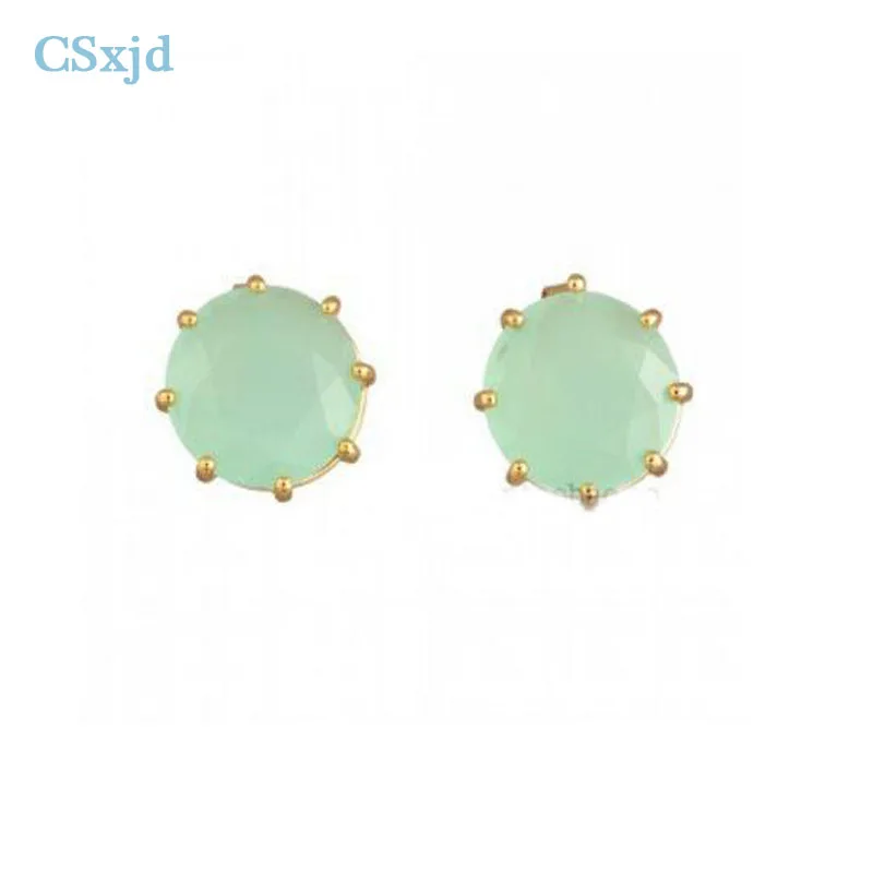 

CSxjd High quality Women jewelry elegant Glass crystal earrings