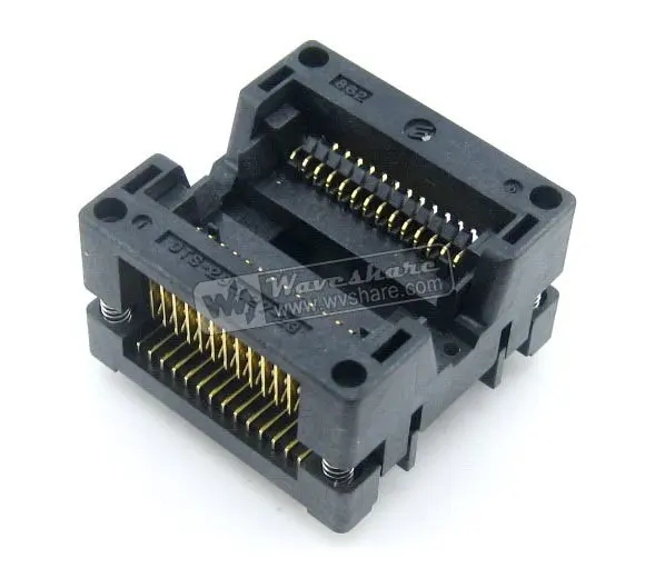 OTS-28-1.27-23 SOP28 SO28 SOIC28 Enplas IC Test Burn-In Socket Programming Adapter 8.7mm Width 1.27mm Pitch