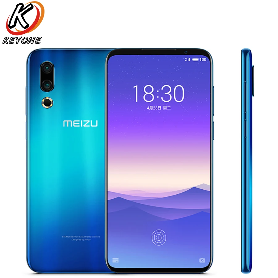 Европейская версия Meizu 16s 4G LTE мобильный телефон 6 ГБ ОЗУ 128 Гб ПЗУ Snapdragon 855