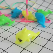 7 см светящийся креативный поводок красочный Дельфин светящаяся игрушка Дельфин аквариум подарок