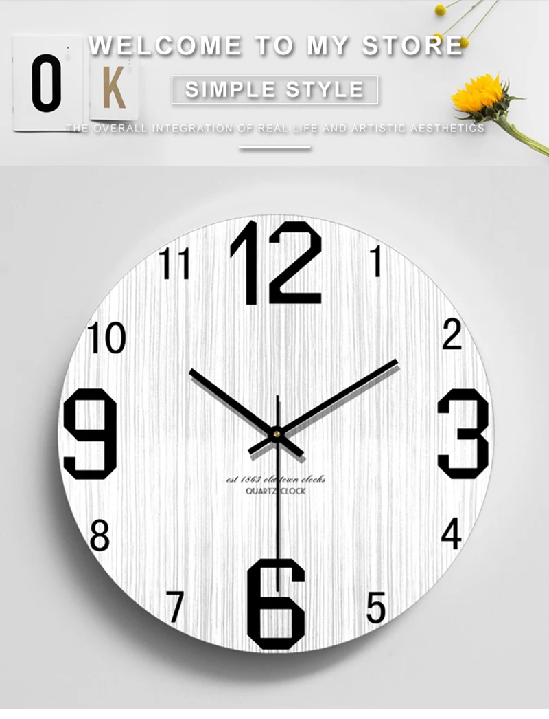big wall clock wooden wall clock 3d clock vintage wall clock wall clock digital electronic desk clock big clock secret stash wall clock kitchen nixie clock watch home home watch vinyl clock kitchen wall (1)