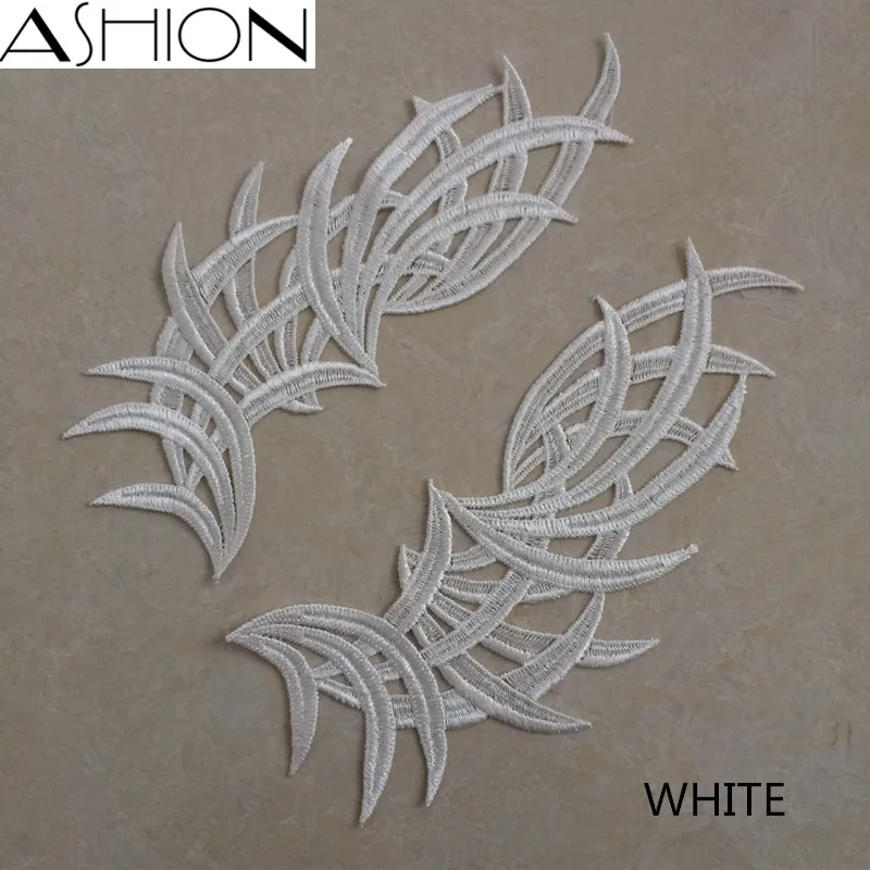 Lace Sewing Accessories 5 pairs Lace Applique Patch Tango Latin Dance Ballet Costumes Dress Decor Sewing Crafts