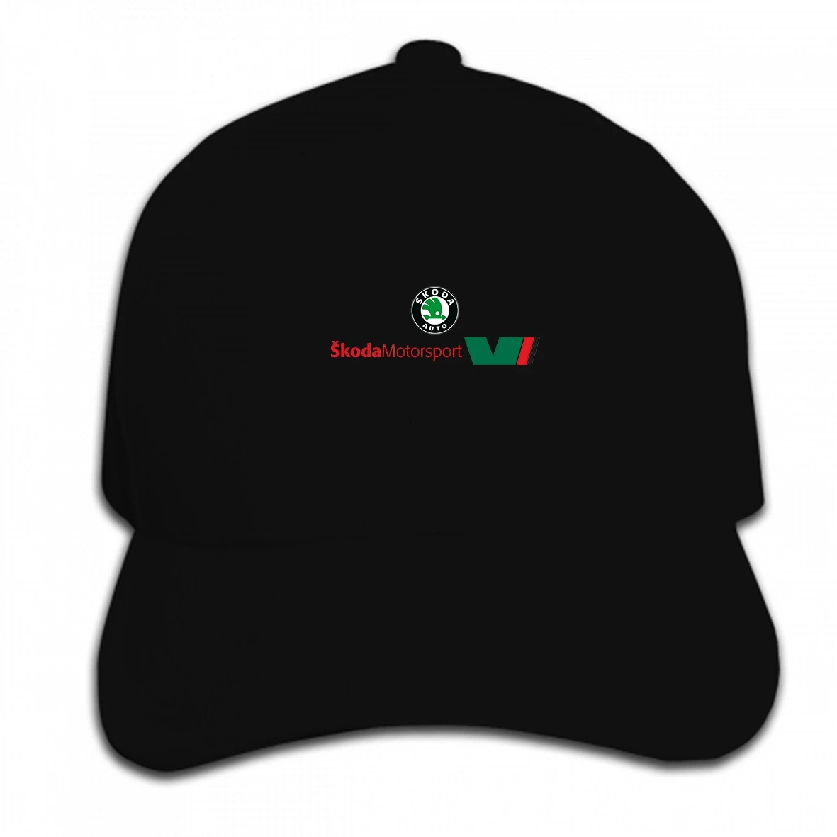 

Print Custom Baseball Cap Skoda Motorsport Graphic White Rally WRC Racing1 Hat Peaked cap