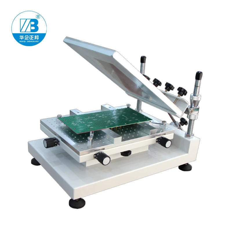 plastic welder stapler High Precise Screen Printing Table,Screen Table Working For The Effective Area 250*400mm,SMT Screen Printer,PCB Printer Machine inverter welder