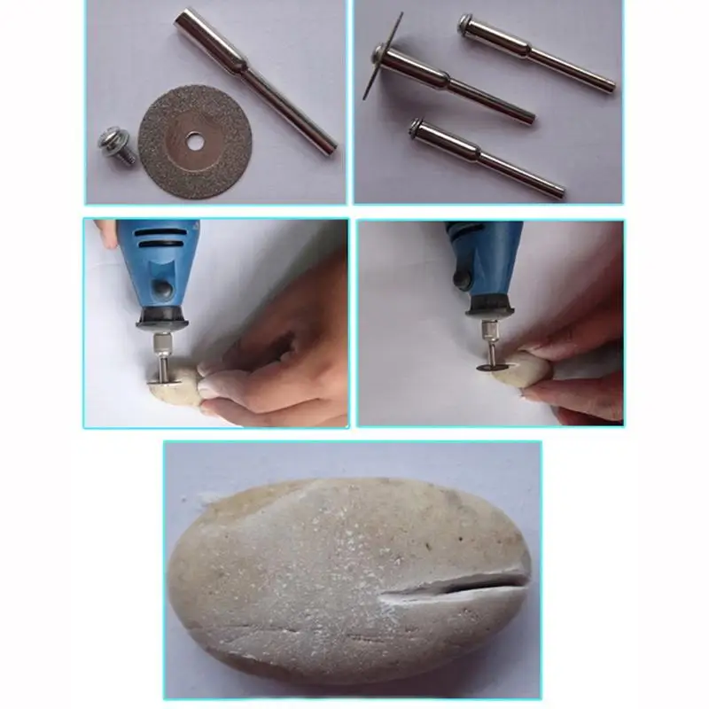 60 мм алмазный режущий диск для мини-сверлильных инструментов аксессуары Алмазный диск стальной роторный инструмент циркулярная пила абразивное пильное полотно