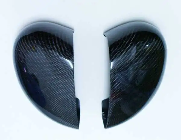 REAL CARBON FIBRE MIRROR COVER for AUDI TT 8N MK1 2000-2006