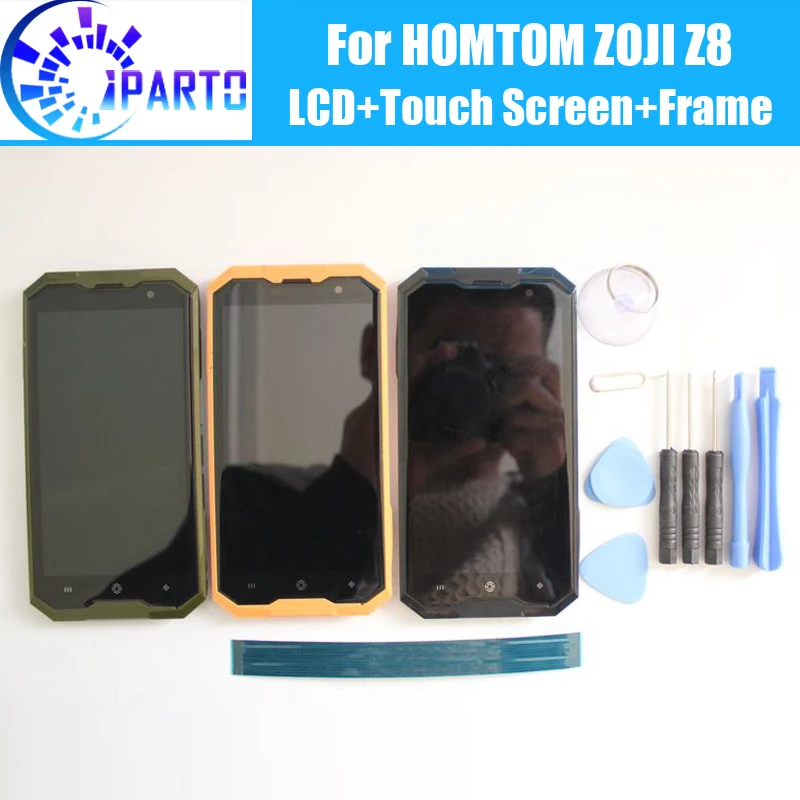 HOMTOM ZOJI Z8 ЖК-дисплей+ сенсорный экран дигитайзер+ рамка в сборе ЖК+ сенсорный дигитайзер для HOMTOM ZOJI Z8+ Инструменты