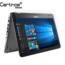 Cartinoe 15,6 дюймов Защитная плёнка для экрана ноутбука для Asus Vivobook Flip R518ua ноутбук универсальная Hd кристально чистая Lcd Защитная пленка 2 шт