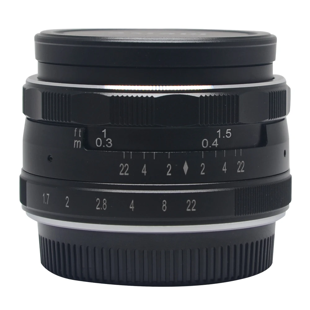 Объектив Meike с ручной фокусировкой и большой диафрагмой для Panasonic Lumix Olympus EM1 EM5 EM10