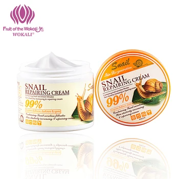 

WOKALI 100g Snail essence Moisturizing Face Cream Nourishing skin care Anti-Aging Wrinkle beauty Repair the skin Remove scar