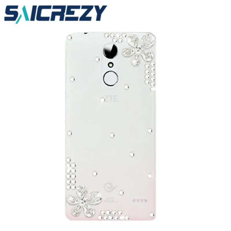 Роскошный блестящий мобильный телефон чехол со стразами для ZTE Axon 7 Nubia Z11 Z17 mini N3 N2